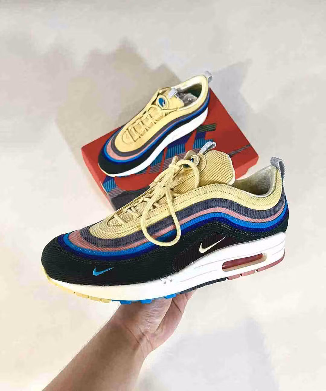 Sean Wotherspoon x Nike Air Max 1/97 'Sean Wotherspoon' AJ4219-400 Sean Wotherspoon x Nike Air Max 1/97 'Sean Wotherspoon' AJ4219-400
